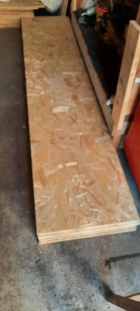 Osb platen, Doe-het-zelf en Bouw, Hout en Planken, Zo goed als nieuw, Ophalen