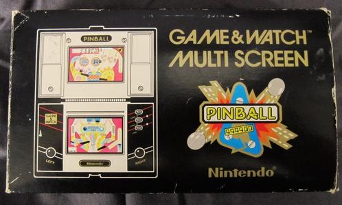 Nintendo Game & Watch | Pinball | Multiscreen | Vintage 80's, Consoles de jeu & Jeux vidéo, Consoles de jeu | Nintendo Game Boy
