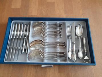 Verzilverd bestek - 30 stuks., Ophalen, Zo goed als nieuw, Zilver
