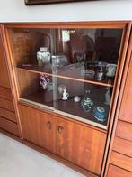 Vintage Multilux Formule Meubel (Kempkes), vitrinekast, Huis en Inrichting, Kasten | Vitrinekasten, Ophalen, Glas, 100 tot 150 cm