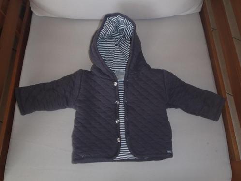 donkergrijs vest maat 68, Kinderen en Baby's, Babykleding | Maat 68, Zo goed als nieuw, Jongetje, Overige typen, Ophalen