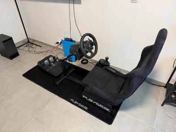 Playseat racestoel + Logitech G923 + schakelpook, Enlèvement, Comme neuf, Playseat ou Siège de jeu, PlayStation 5