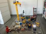 Lot playmobil chantier, Complete set, Gebruikt