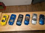 6 x Burago bespeeld, Hobby & Loisirs créatifs, Voitures miniatures | 1:18, Enlèvement ou Envoi, Utilisé, Voiture, Burago