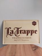 Geëmailleerd reclamebord van "La Trappe", Ophalen of Verzenden, Zo goed als nieuw