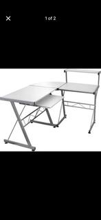 Bureau en L fonctionnel / L table functional, Caravanes & Camping, Enlèvement, Comme neuf