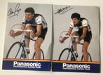 2 wielerprenten Panasonic ploeg 1986, Ophalen of Verzenden, Gebruikt