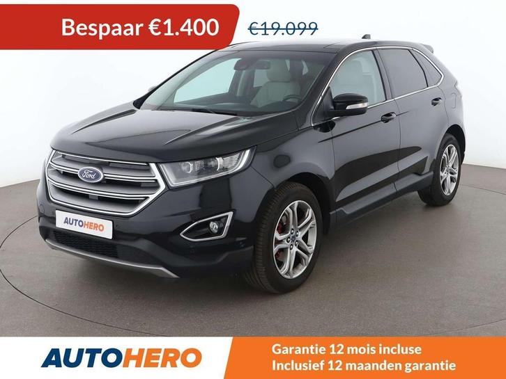 Ford Edge 2.0 TDCi Bi-Turbo Titanium 4x4 (bj 2018), Auto's, Ford, Te koop, Edge, 4x4, ABS, Achteruitrijcamera, Adaptive Cruise Control