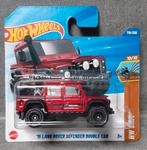 Hotwheels/'15 Land Rover Defender double cab/2025, Enlèvement ou Envoi, Neuf, Voiture