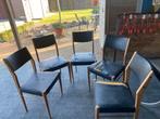 RETRO STOELEN, Huis en Inrichting, Gebruikt, Zwart, Vijf, Zes of meer stoelen, Retro