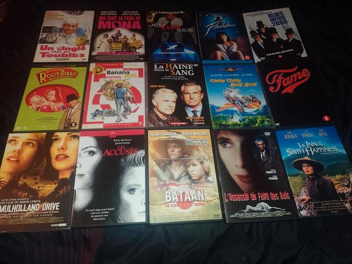 Te koop op dvd evoluerende lijst Mythique Films, Cd's en Dvd's, Dvd's | Overige Dvd's, Zo goed als nieuw, Alle leeftijden, Ophalen of Verzenden