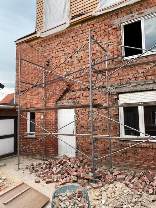 Metsersstelling / steiger, Doe-het-zelf en Bouw, Steigers, Gebruikt, Ophalen