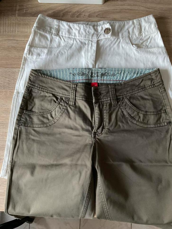 Pakket - 2 Shorten (Esprit en McGregor), Kleding | Dames, Broeken en Pantalons, Gedragen, Maat 36 (S), Ophalen