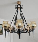 Vintage plafondlamp, Ophalen, Gebruikt, Metaal, Landelijk