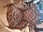 Set van Authentieke Franse bergère-fauteuil – klassiek bloem, Ophalen