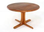 Vintage ronde Scandinavische eettafel – mid century – jaren, Antiek en Kunst, Ophalen
