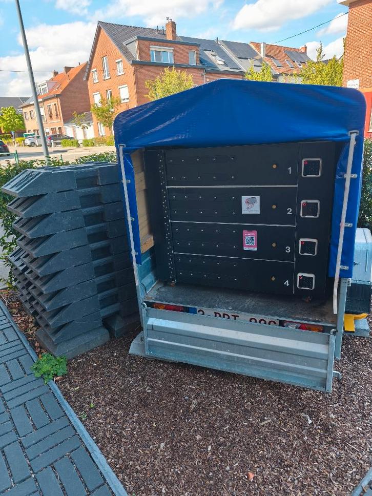 Boîte de ramassage/Point de retrait avec 4 boîtes., Articles professionnels, Articles professionnels Autre, Enlèvement