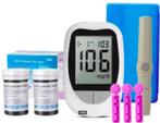 Digitale glucosemeter incl 50 naalden en 50 teststrips, Ophalen of Verzenden, Nieuw