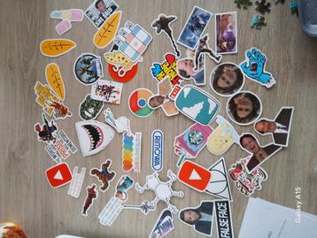 50tal stickers voor de laptop of de skateboard beschikbaar voor biedingen