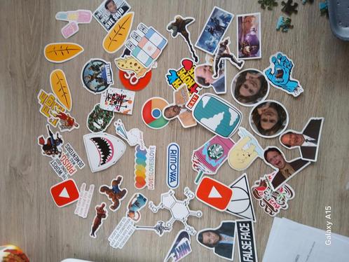50tal stickers voor de laptop of de skateboard, Hobby en Vrije tijd, Stickers en Plaatjes, Nieuw, Ophalen of Verzenden