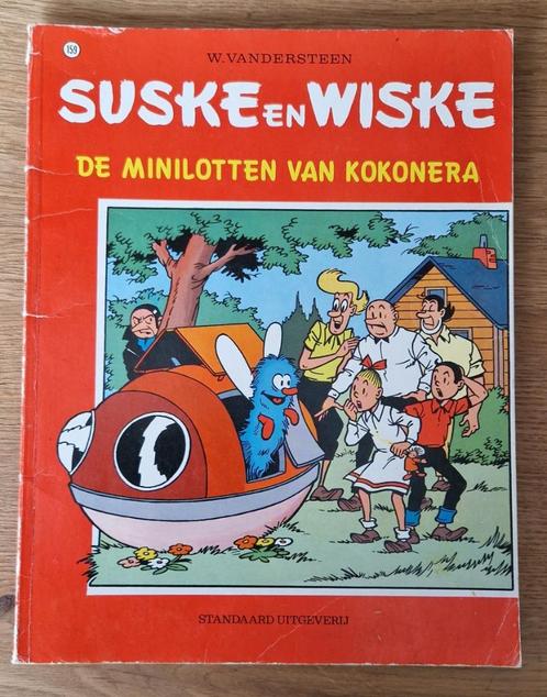 Suske en Wiske-De minilotten van Kokonera-159-1e-1976 Strip, Boeken, Stripverhalen, Zo goed als nieuw, Eén stripboek, Ophalen of Verzenden