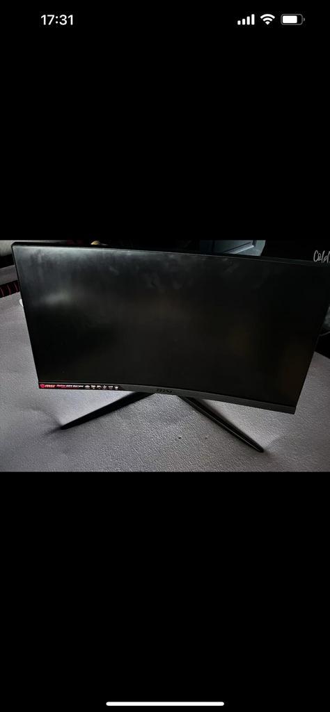 MSI Optix G24C4 - Full HD Curved Gaming Monitor -, Computers en Software, Monitoren, Zo goed als nieuw, Gaming, HD, Ophalen of Verzenden