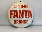 Drink FANTA emaille reclamebord, Verzamelen, Reclamebord, Gebruikt, Ophalen of Verzenden