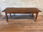 Antieke boerentafel - 233 x 96,5 cm + 77 cm hoog / 2 lades, Enlèvement ou Envoi