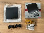 Sony Playstation 3 Slim versie 250GB met 2 controllers, Ophalen of Verzenden, 250 GB, Met 2 controllers, Slim