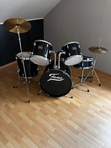 Kinderdrumstel te koop, Muziek en Instrumenten, Ophalen, Gebruikt