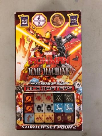 DICE MASTERS : IRON MAN + WAR MACHINE -boite de base NEUF VF, Enlèvement ou Envoi