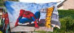 1-persoons dekbedovertrek Spiderman en Amerikaanse vlag, Dekbedovertrek, Ophalen of Verzenden, Zo goed als nieuw, Overige kleuren