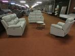 Nieuw salon 3ERER + 2ERER 100% leder 1950 euro., Ophalen, Nieuw, Leer