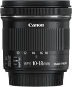 Canon EF-S 10-18mm f/4.5-5.6 IS STM, Audio, Tv en Foto, Fotocamera's Analoog, Ophalen of Verzenden, Zo goed als nieuw, Spiegelreflex