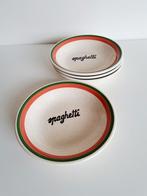 Vintage spaghettiborden, Huis en Inrichting, Ophalen of Verzenden, Gebruikt, Bord(en)
