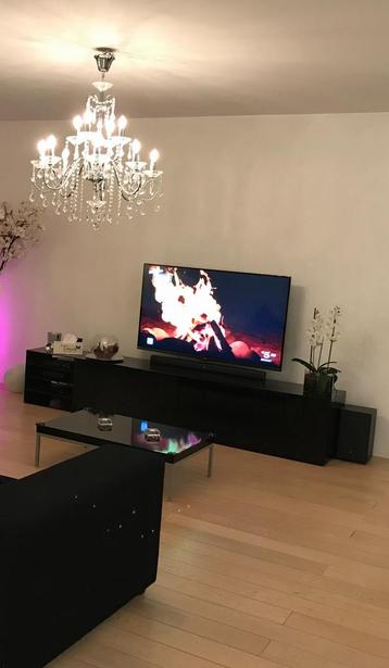 Design TV Kast  - Zwart Glans beschikbaar voor biedingen