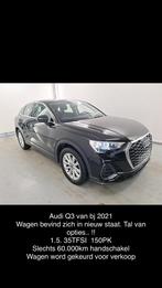 Audi Q3 1.5 35 TFSI business, Auto's, USB, Zwart, Leder, Bedrijf