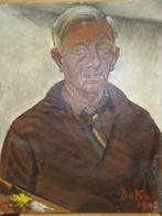 1940 Anne-Pierre DE KAT °1881-1968 zelfportret olieverf/doek, Ophalen