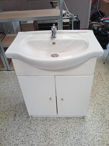 Meuble Lavabo salle de bain, Enlèvement ou Envoi, Utilisé, Meuble lavabo