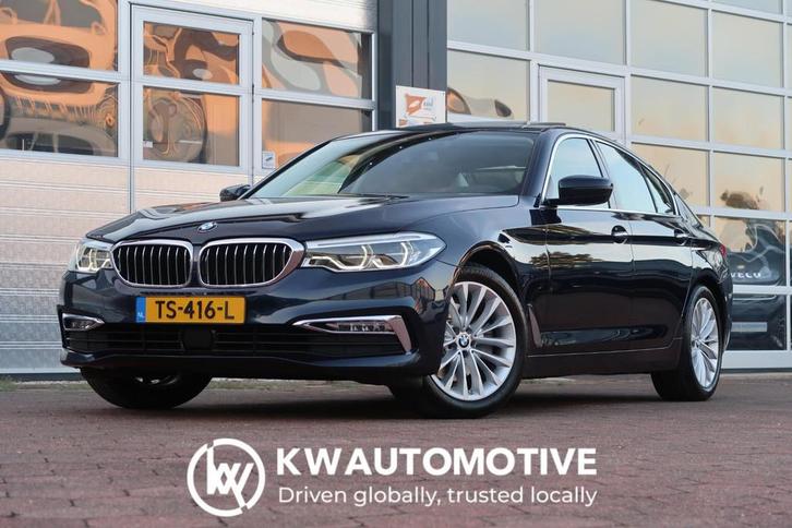 BMW 5-serie 520i High Executive SCHUIFDAK/ NAPPA-LEDER/ ACC/, Auto's, BMW, Bedrijf, Te koop, 5 Reeks, ABS, Achteruitrijcamera