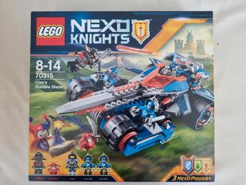 Lego nexo knights set 70315 Clay's rumble blade 8-14jaar beschikbaar voor biedingen