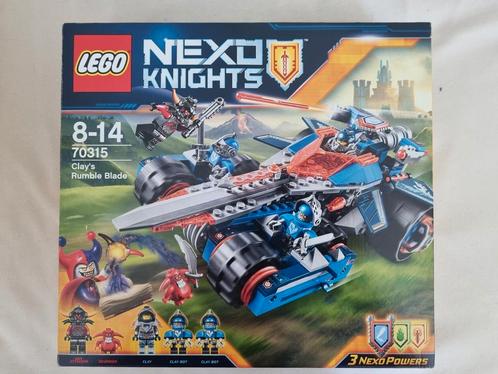Lego nexo knights set 70315 Clay's rumble blade 8-14jaar, Kinderen en Baby's, Speelgoed | Duplo en Lego, Zo goed als nieuw, Lego