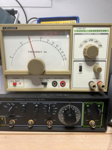 Leader LAG-27 audio generator beschikbaar voor biedingen