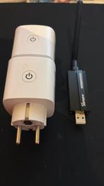 Sonoff Zigbee 3.0 usb dongle plus + 2 adapters, Computers en Software, USB Sticks, Ophalen, Zo goed als nieuw