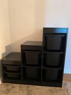 Trofast Ikea kast zwart, Huis en Inrichting, Kasten | Ladekasten, Ophalen, Gebruikt