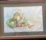 aquarel gesigneerd, Antiek en Kunst, Kunst | Schilderijen | Klassiek, Ophalen of Verzenden