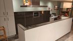 Hoogglans keuken - incl vrijstaande Miele vaatwas en oven, Huis en Inrichting, Ophalen, Gebruikt, Dubbelwandige keuken, Met kookeiland
