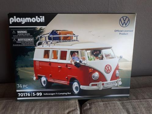 Playmobil VW T1 70176 combi Volkswagen Edition 2021, Hobby en Vrije tijd, Modelbouw | Auto's en Voertuigen, Nieuw, Overige typen