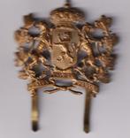 Belgisch-Congo koloniale helmbadge, Verzamelen, Verzenden, Landmacht, Embleem of Badge