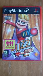 PS2 - Buzz! - The Mega Quiz, Comme neuf, Enlèvement ou Envoi